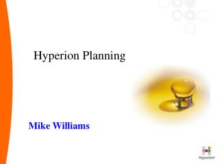 Hyperion Planning