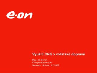 vyu it cng v m stsk doprav