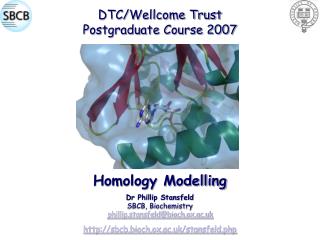 DTC/Wellcome Trust Postgraduate Course 2007