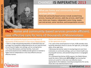 CHANGE IS IMPERATIVE 2013