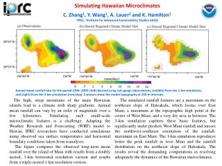 Simulating Hawaiian Microclimates