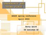 Transformational Leadership: Navigating Change in Public Services - slide 1