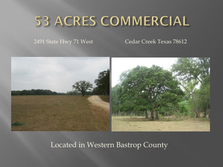 53 acres commercial