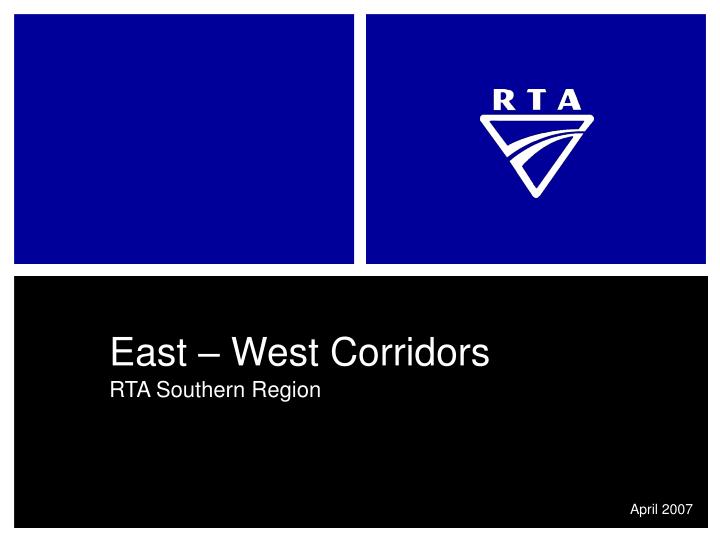 east west corridors