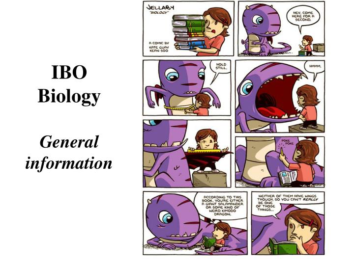 ibo biology general information