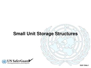 Small Unit Storage Structures