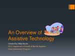 Understanding Assistive Technology in Early Intervention for Children with Disabilities - slide 1