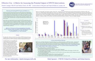 Effective Use: A Metric for Assessing the Potential Impact of HWTS Interventions