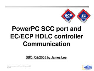 PowerPC SCC port and EC/ECP HDLC controller Communication