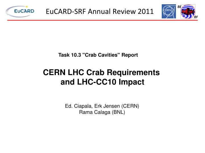 eucard srf annual review 2011