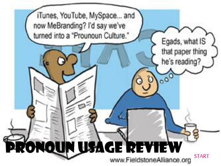 pronoun usage review