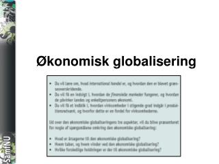 konomisk globalisering