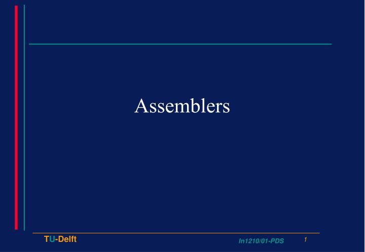 assemblers