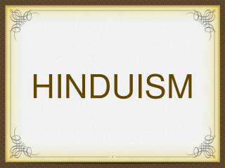 HINDUISM