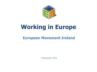 Working in Europe