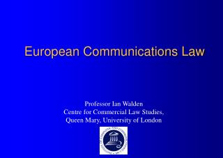 European Communications Law
