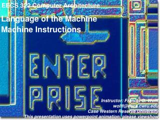 EECS 322 Computer Architecture