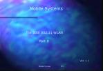 Synchronization and Frequency Hopping in IEEE 802.11 WLAN: A Comprehensive Overview - slide 1