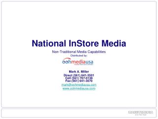 National InStore Media
