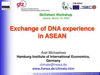 Exchange of DNA experience in ASEAN