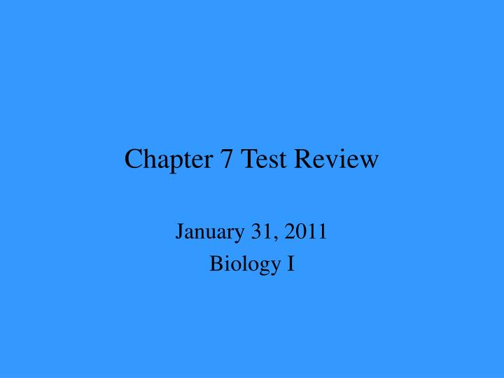 chapter 7 test review