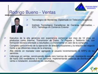 rodrigo bueno ventas