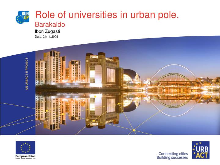 role of universities in urban pole barakaldo