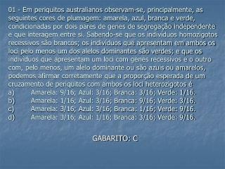 gabarito c