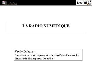 la radio numerique