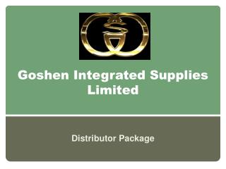 Goshen Integrated Supplies Limited