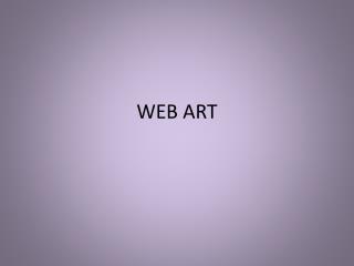 web art
