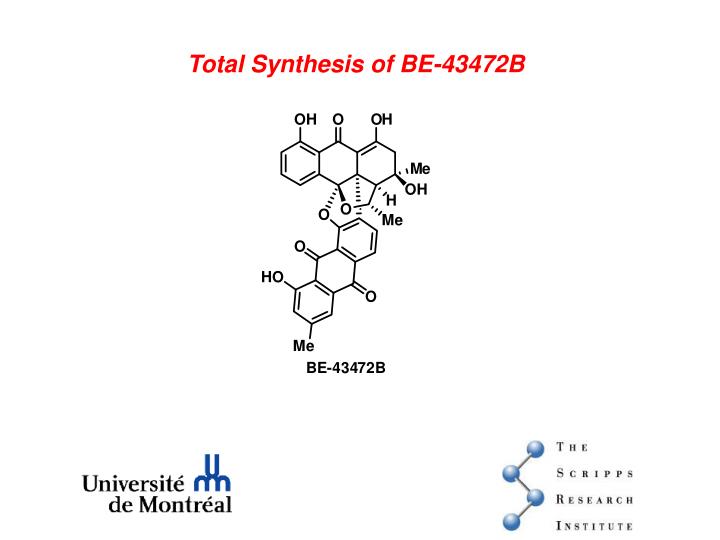 total synthesis of be 43472b