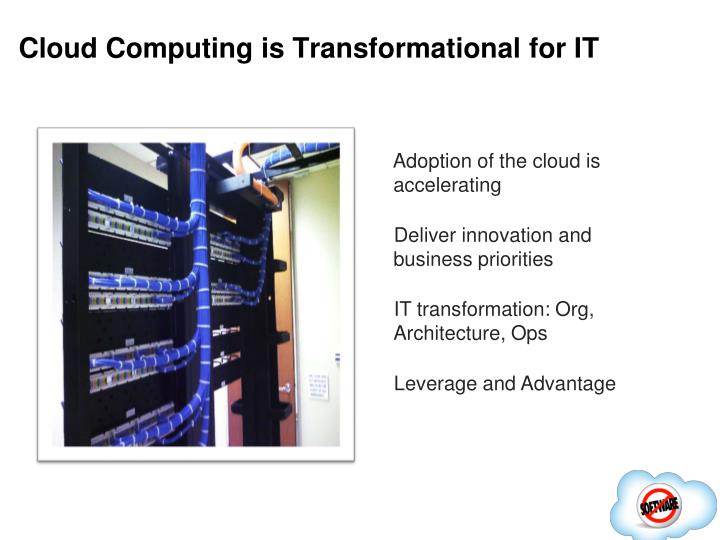 cloud computing is transformational for it