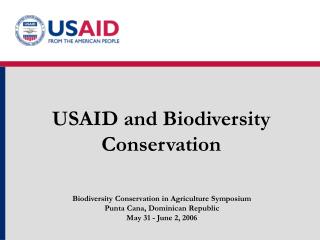 USAID and Biodiversity Conservation