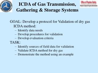 ICDA of Gas Transmission, Gathering &amp; Storage Systems