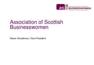 Association of Scottish Businesswomen