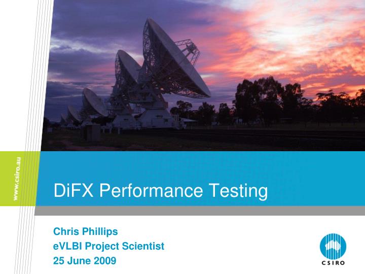 difx performance testing