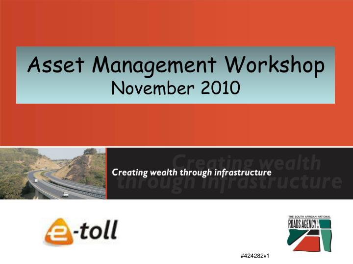 asset management workshop november 2010