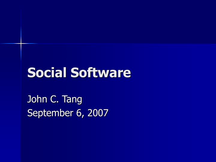 social software