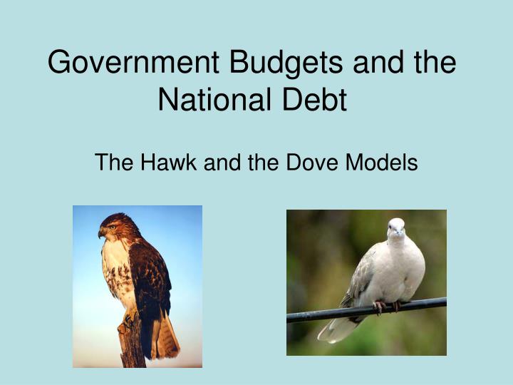 government budgets and the national debt