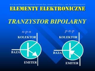 elementy elektroniczne