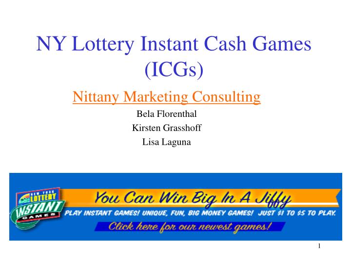 ny lottery instant cash games icgs