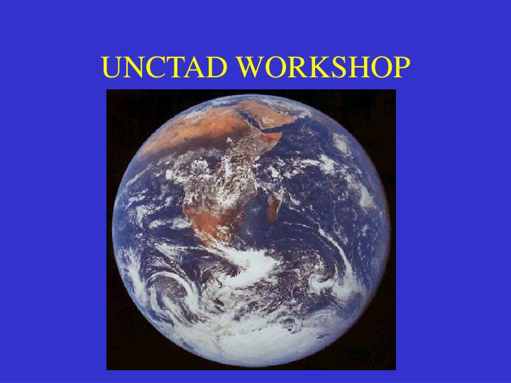 unctad workshop