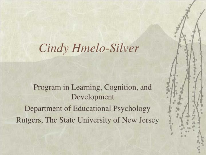 cindy hmelo silver