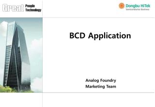 BCD Application
