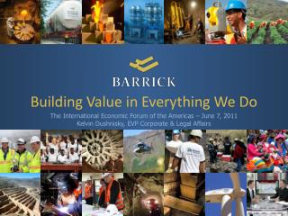 Building Value in Everything We Do