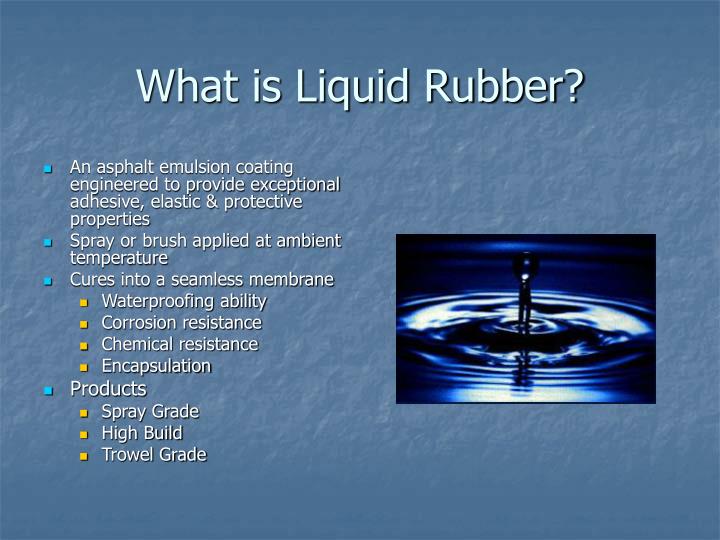 what is liquid rubber