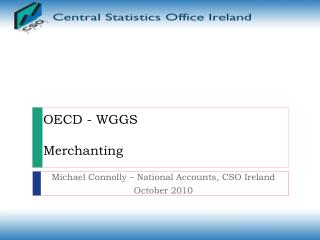 OECD - WGGS Merchanting