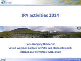 IPA activities 2014