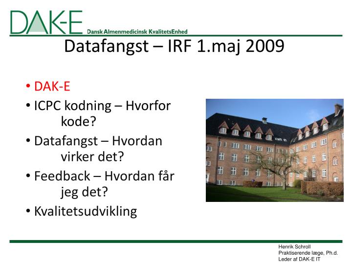 datafangst irf 1 maj 2009